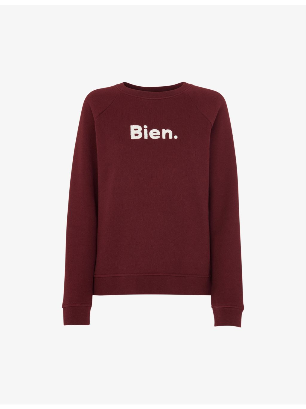 WHISTLES - Bien relaxed-fit cotton sweatshirt