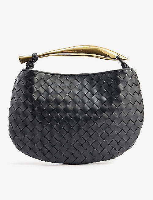 BOTTEGA VENETA: Sardine intrecciato leather top-handle bag