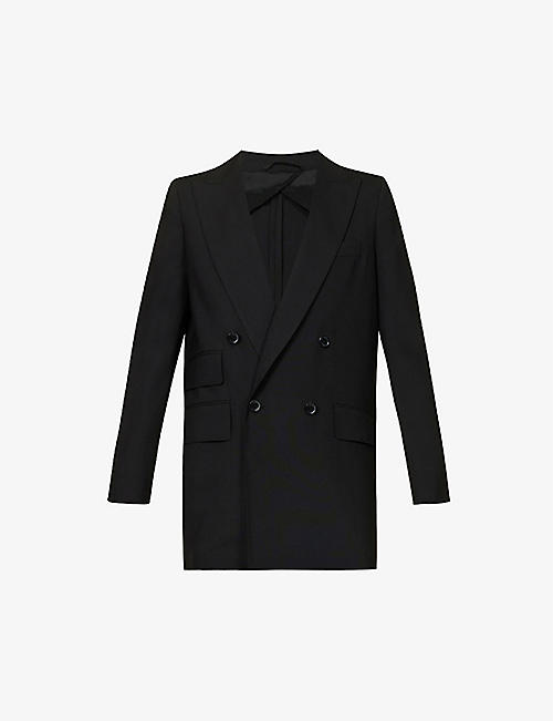 MAX MARA: Luglio relaxed-fit wool and silk-blend blazer