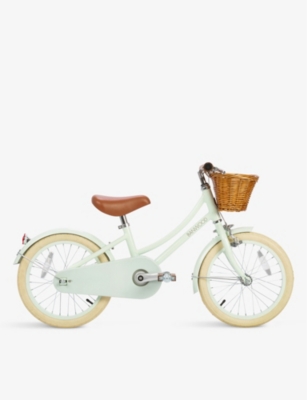 BANWOOD: Classic steel bike with wicket basket