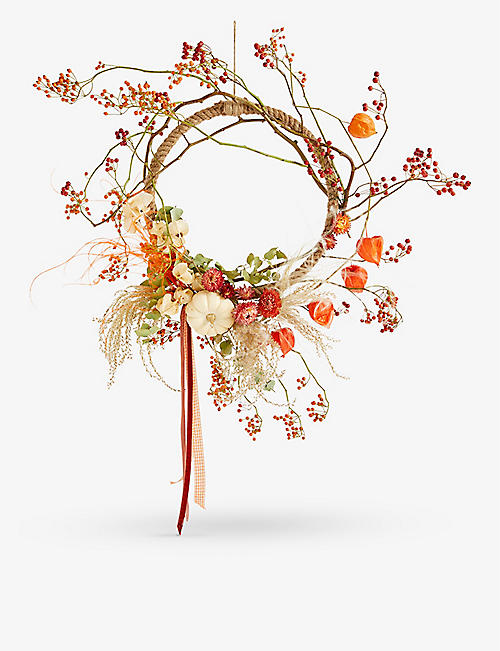 YOUR LONDON FLORIST: Orchard dried wreath