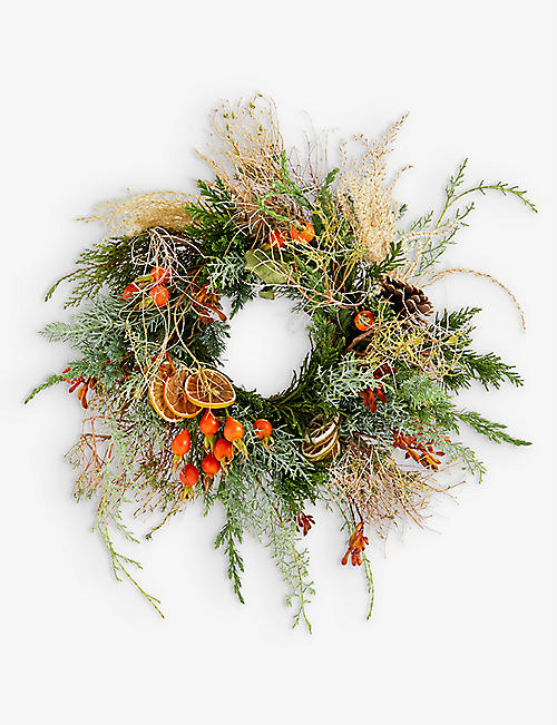 YOUR LONDON FLORIST: Wild Rosehip wreath