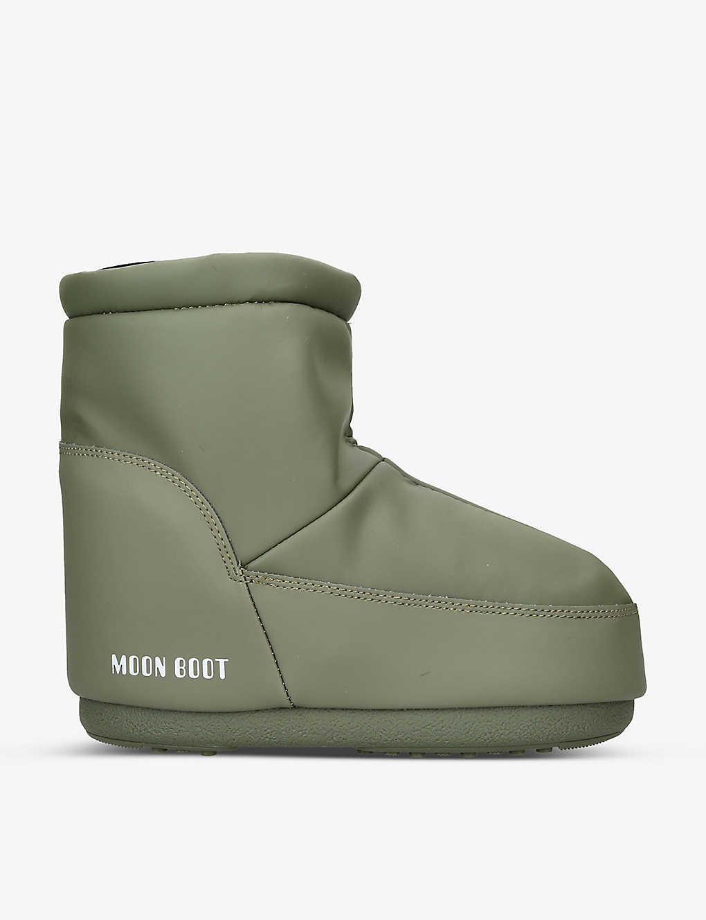 Moon Boot Icon Low Padded Boots In Khaki
