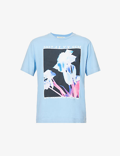 1017 ALYX 9SM: Icon Flower graphic-print cotton-jersey T-shirt