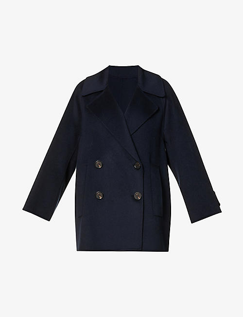 S MAX MARA: Capri single-breasted wool coat