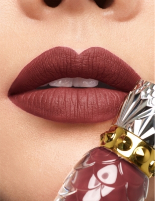 Shop Christian Louboutin Gala Moka Matte Fluid Lip Colour