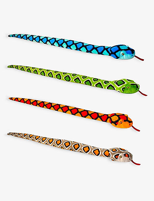 KEEL：Keel Eco 再生聚酯纤维蛇柔软毛绒玩具 200 厘米
