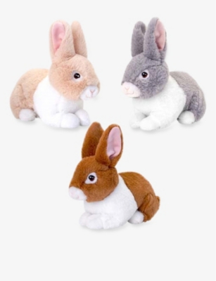 KEEL: Keel Eco recycled-polyester bunny soft toy 25cm