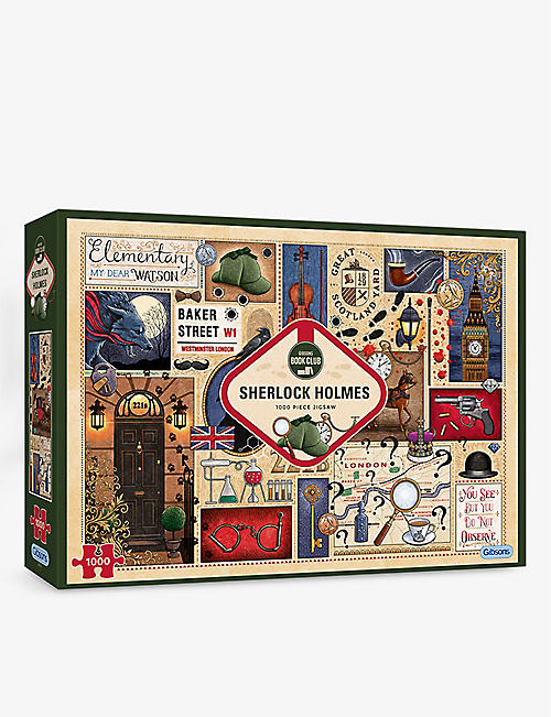 PUZZLES: Book Club Sherlock Holmes recycled paper 1000-piece jigsaw