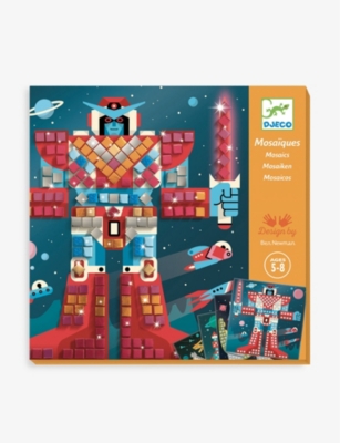 DJECO: Space Battle mosaics arts and crafts kit