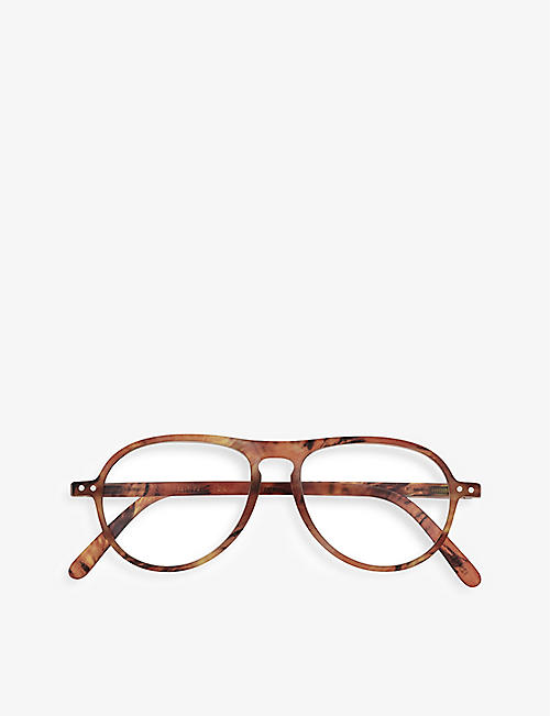 IZIPIZI: Essentia #K Oval-frame reading glasses +1.50