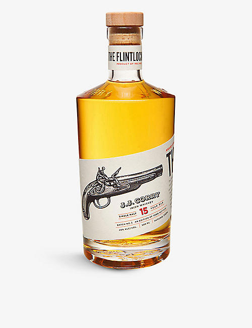 IRISH WHISKY: J.J. Corry The Flintlock single-malt Irish whiskey 700ml