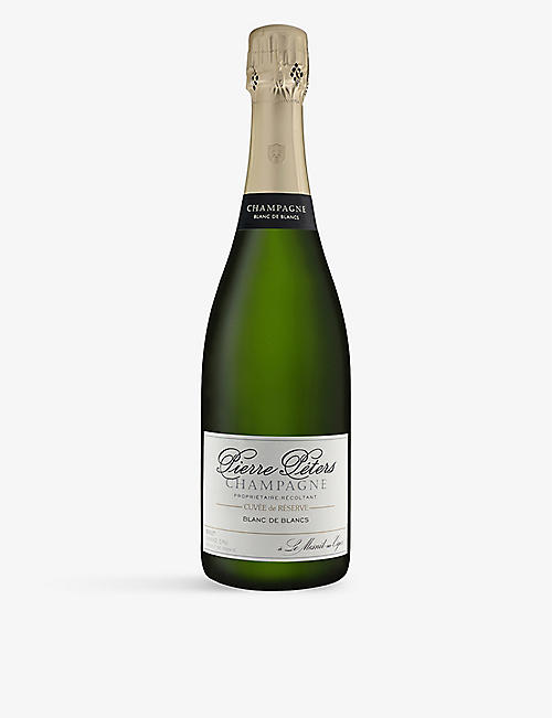 CHAMPAGNE: Pierre Peters Cuvee de Reserve Blanc de Blancs Grand Cru Brut champagne 750ml