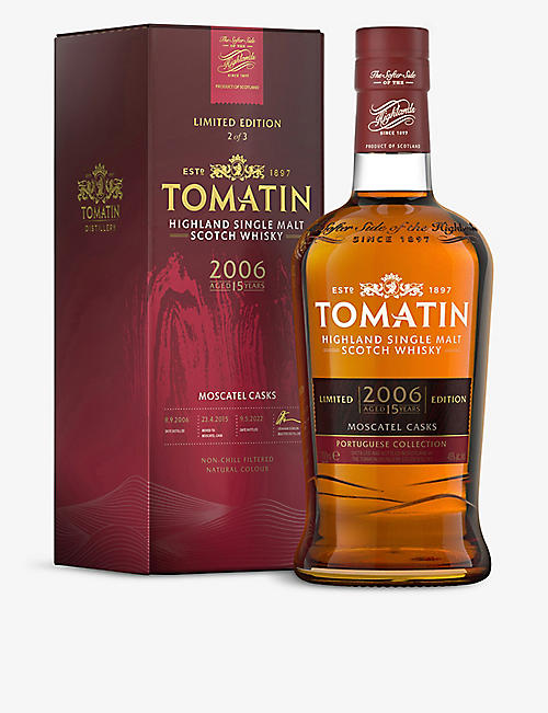 TOMATIN: Tomatin Portuguese Moscatel single-malt Scotch whisky 2006 700ml
