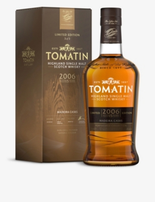 TOMATIN: Tomatin Portuguese Madeira single-malt Scotch whisky 2006 700ml