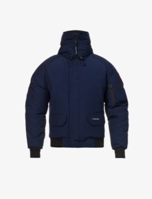 CANADA GOOSE: Chilliwack shell-down hooded bomber jacket