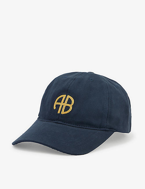ANINE BING: Jeremy branded cotton baseball cap
