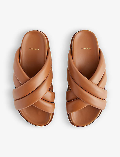Round and round Between Mottle Womens Designer Sandals | Selfridges