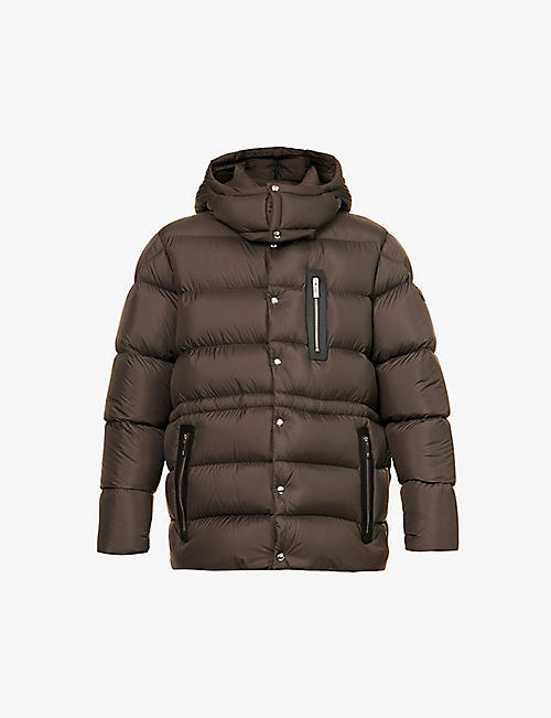 MONCLER: Bauges relaxed-fit shell-down parka jacket