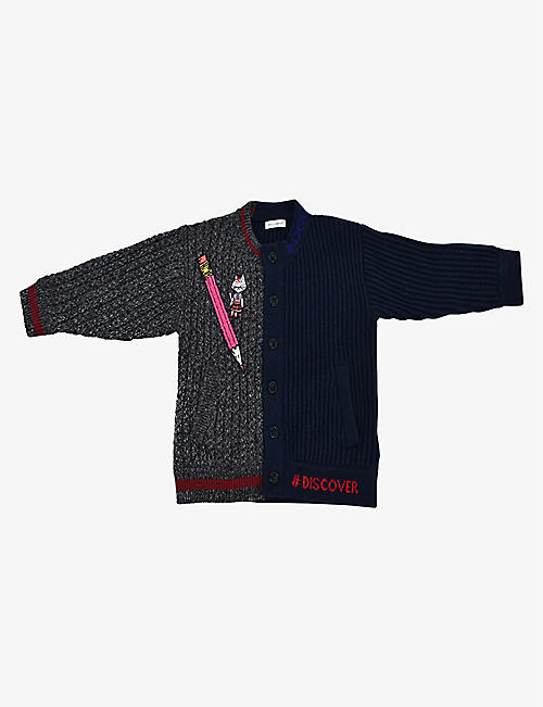 KIDSWEAR COLLECTIVE: Pre-loved Dolce & Gabbana wool-blend cardigan 3 years