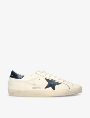 GOLDEN GOOSE Super Star leather low top trainers Selfridges