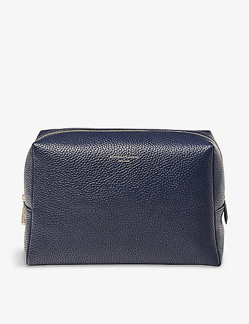 ASPINAL OF LONDON: London large grained-leather case
