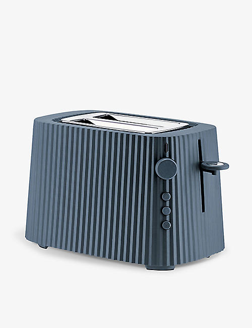 ALESSI: Plissé two-slice thermoplastic resin toaster