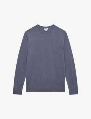 Reiss Wessex In Nickel Blue