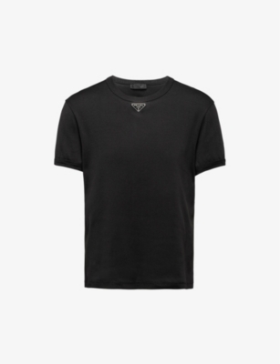 Mens Prada white Logo T-Shirt