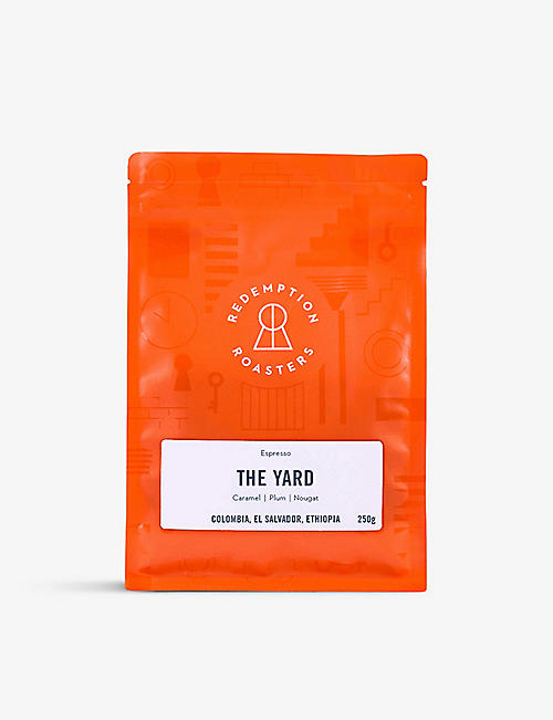REDEMPTION ROASTERS: Redemption Roasters The Yard espresso whole coffee beans 250g