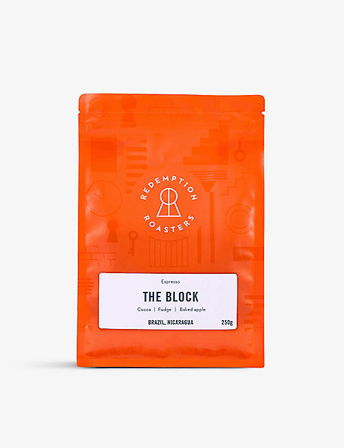 REDEMPTION ROASTERS: Redemption Roasters The Block espresso coffee grind 250g