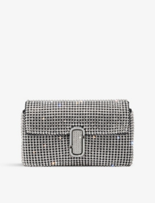 MARC JACOBS: The Rhinestone J Marc Mini Shoulder Bag