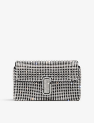 Marc Jacobs Womens Crystals The Shoulder Rhinestone Shoulder Bag