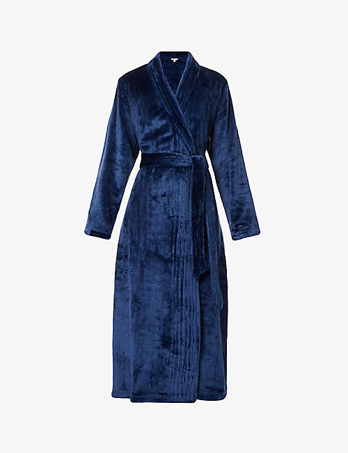EBERJEY: Chalet recycled-polyester dressing gown