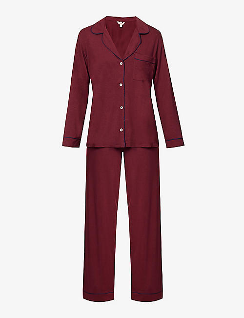 EBERJEY: Gisele relaxed-fit stretch-jersey pyjama set
