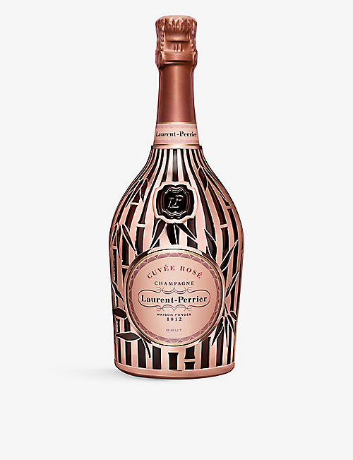 LAURENT PERRIER: Laurent Perrier limited-edition Bamboo Robe Cuvée Rosé champagne 750ml