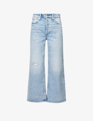 RAG & BONE - Andi high-rise cropped denim jeans | Selfridges.com