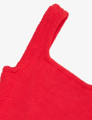HUNZA G: Classic square-neck swimsuit 7 - 12 years