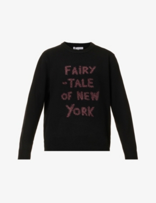 BELLA FREUD Fairytale of New York wool blend knitted jumper