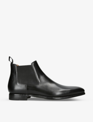 MAGNANNI: Shaw leather Chelsea boots