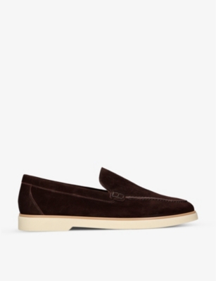 MAGNANNI: Paraiso slip-on suede loafers
