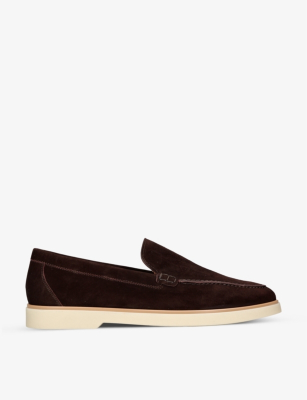 Paraiso slip-on suede loafers