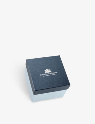 ARTHUR PRICE: Chippendale silver-plated stainless-steel tray 30cm