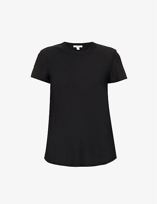 JAMES PERSE: Round-neck cotton-jersey slub T-shirt