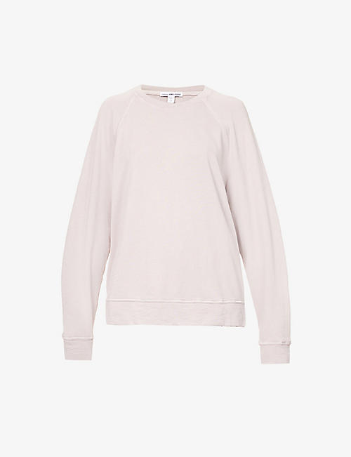 JAMES PERSE: French Terry cotton-jersey sweatshirt