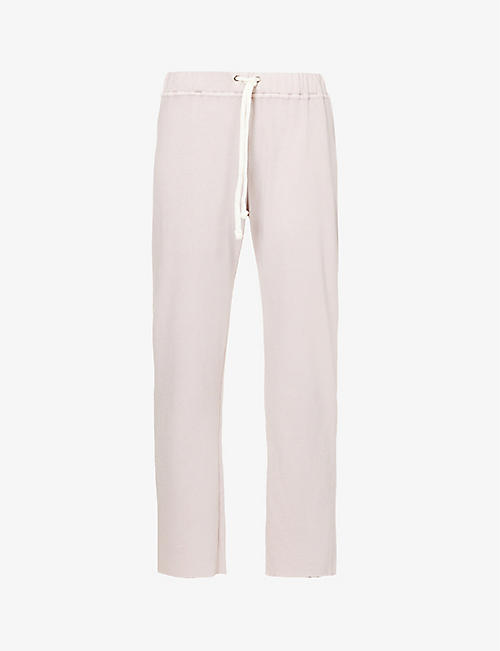 JAMES PERSE: French Terry cotton-jersey jogging bottoms