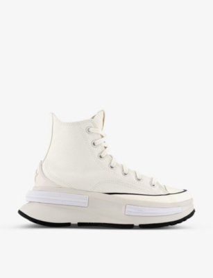 Converse ​run Star Legacy Cx High-top Sneakers In Egret Black White