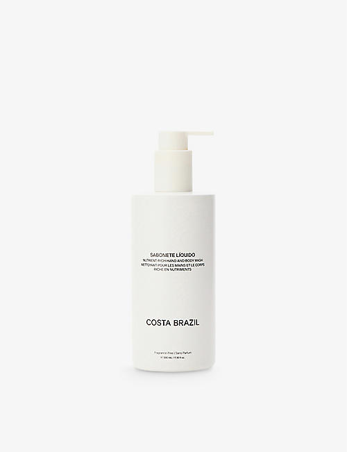 COSTA BRAZIL: Fragrance-free hand and body cleanser 330ml