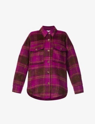 GOOD AMERICAN PLAID SHACKET 