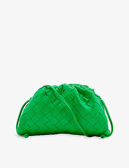BOTTEGA VENETA: Cloud Pouch small Intrecciato leather clutch bag